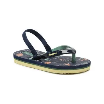 Dámská obuv Sandály Pepe Jeans Beach Palms Boy K PBS70052 Tmavomodrá 31