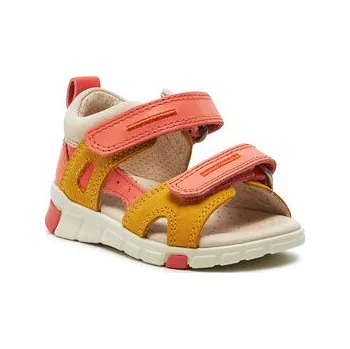 Dámské sandále Sandály ECCO Mini Stride Sandal 2S Nb 76114160875 Oranžová 22