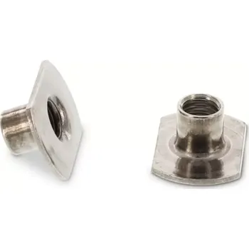 Matice Matice přivařovací bodová Art.9060C nerez A2 M6, 14x19x7,5mm