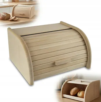 chlebník Chlebník jednodílný Peewit béžový dřevěný