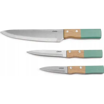 Kuchyňský nůž Sada 3 nožů Livoo MEC131