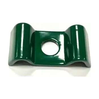 Příslušenství pro plot Příchytka panelu dvojitá "motýlek" nerez RAL 6005