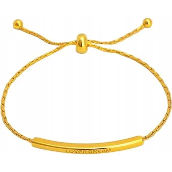 Náramek Zlatý náramek LOVER DREAM z ušlechtilé oceli jako Dárek