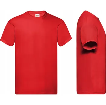 Pánské tričko Tričko pánské Original Tshirt Fruit of the Loom červené XXL