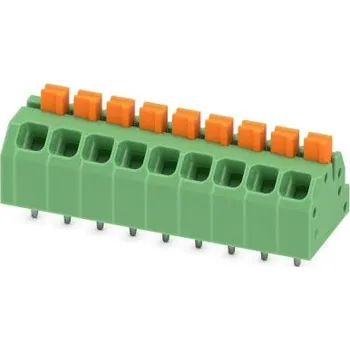 Elektrický konektor Svorkovnice PCB, řada: SPTAF 1/ 9-3.5-EL, rozteč: 3.5mm, počet řad: 2, počet kontaktů: 9, orientace těla: Zkosený,