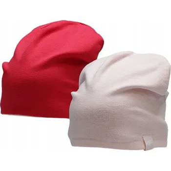 Čepice 4F ČEPICE DÍVČÍ OBOUSTRANNÁ ZIMNÍ DĚTSKÁ ČEPICE BEANIE UNIVERZÁLNÍ VELIKOST