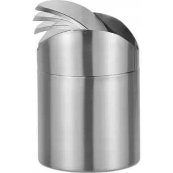 Odpadkový koš Odpadkový koš Haushalt international 1,2 l stříbrný