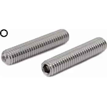 Spojovací materiál Šroub stavěcí DIN 916 nerez A2 M10x20