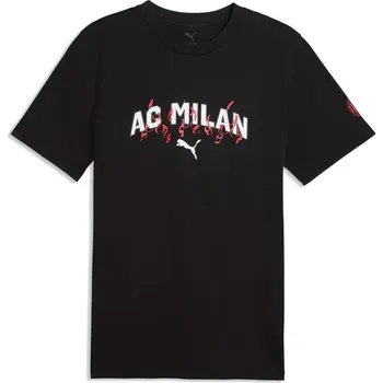 Pánské tričko Puma Tričko AC MILAN Culture black velikost: S
