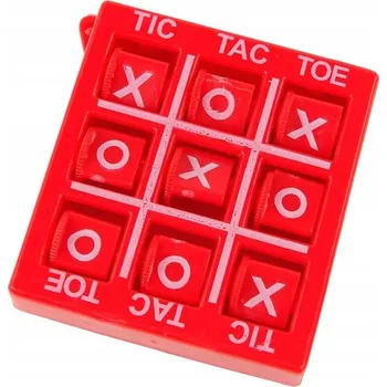 Obraz Piškvorky 4,5 cm Červená