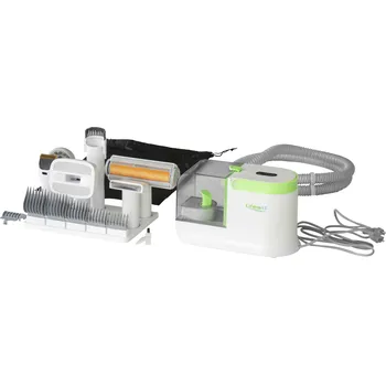 Kosmetika pro psa Lifenaxx LX-052 sada pro péči o srst domácích mazlíčků bílá, zelená 1 ks