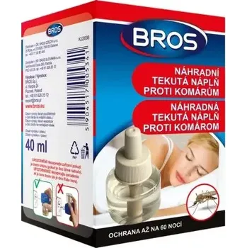 Přípravek proti hmyzu BROS náplň do odpařovače proti komárům 60 nocí