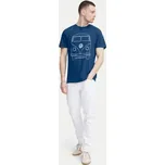 Blend T-Shirt 20716993 Modrá Regular Fit S