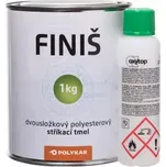 Polykar Finiš stříkací tmel, dvousložkový polyesterový + tužidlo, 1 kg