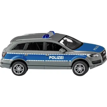 Modelová železnice Wiking 013308 H0 model zásahového vozidla Audi Q7 policie