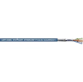 elektrický kabel LAPP UNITRONIC® EtherLine® H CAT.5 2170296/1 ethernetový síťový kabel, CAT 5e, SF/UTP, 1 m