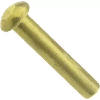 Nýt Nýt DIN 660 mosaz 4x12