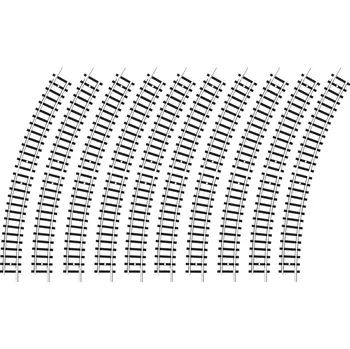 Modelová železnice 14920 kolej N Minitrix zahnutá kolej 30 ° 295.4 mm 10 ks