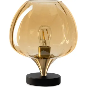 Lampička ONLI - Stolní lampa ELIDE 1xE27/15W/230V černá/měděná