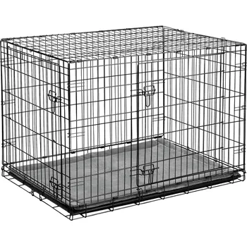 Bouda pro psa Pethaus PH-202 Kovová kennelová klec pro psy s pelíškem 107 × 71 × 77 cm