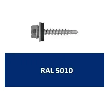 Vrut Farm. vrut s EPDM podložkou 4,8x35 RAL 5010 Enziánová modrá