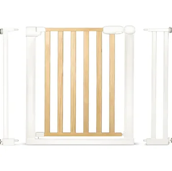 Dětská zábrana Nukido 718500 Bezpečnostní zábrana 75-105 cm, hnědo-bílá