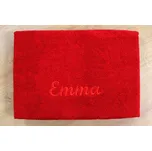 Tibex Osuška APATIT - EMMA červená 70 x 140 cm