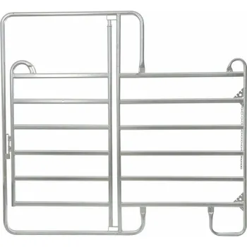 Panel k ohradě s bránou pozinkovaný 220 cm varianta 220 cm x 2,4 m