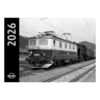 Kalendář Kalendář nástěnný 2026 černobílý