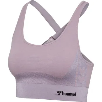 Dámské spodní prádlo Podprsenka Hummel hmlCLEA SEAMLESS SPORTS TOP 211937-3318 Velikost XS