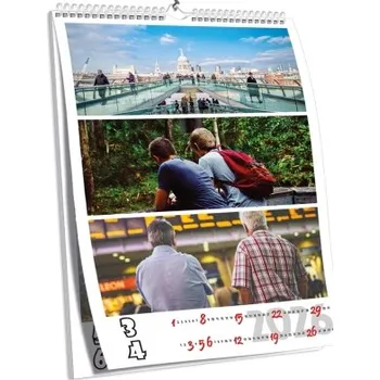 Fotokalendář Nástěnný kalendář s vlastní fotografií NKN-116-A5 nástěnný foto-kalendář 2026 NKN-116-A5 Nižší cena pro více kusů!