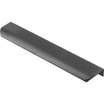 Nábytkové kování 66326 profilová úchytka Hliníková HEXA C=rozteč 192mm matná černá (Nábytková úchytka H s roztečí 192 mm. Praktický doplněk do interiéru.)