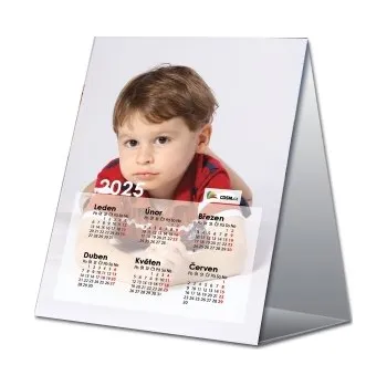 Fotokalendář Stojánkový roční fotokalendář mini stolní kalendář z vlastních fotografií 2026 SKR-03 Nižší cena pro více kusů!