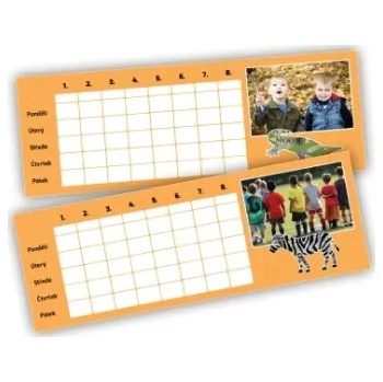 Rám na obraz Rozvrh hodin - krokodýl SKO-03 Nižší cena pro více kusů!