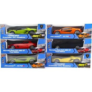 RC závodní auto 1:16 Lamborghini 700-4 červené