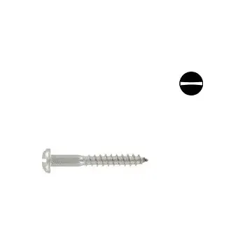 Vrut Vrut s půl. hlavou DIN 96 ocel 6x45 BP