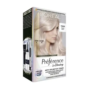 L'Oréal Paris Préférence Le Blonding Toner - 02 Pearly Boost Barva vlasů