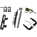 Set příslušenství pro dvoukřídlou bránu IDEAL - UNIVERSAL, antracit (RAL 7016)