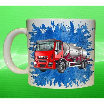 Moon River IVECO TECTOR 240E28 modrý hrnek s náklaďákem obsah 150 ml