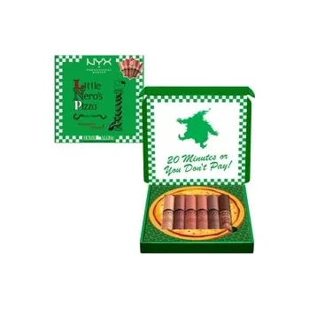 Kosmetika NYX Professional Makeup Butter Gloss Home Alone Pizza Vault Nudes Make-up sady na rty