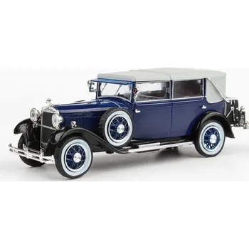 autíčko Škoda 860 1932 modrá 1:43 Abrex Škoda 860 1932 - kovový model auta 1/43