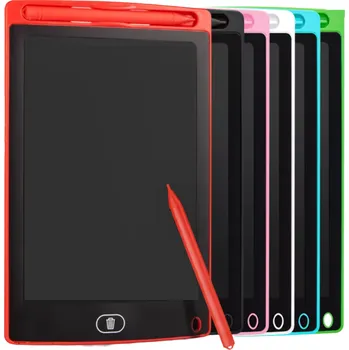 Magnetická kreslící tabulka Kruzzel Grafická tabulka na kreslení se stylusem 8,5" Světle modrá