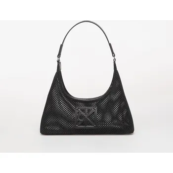 Kabelka Kabelka Calvin Klein Emblem Mesh Shoulder Bag Black Universal