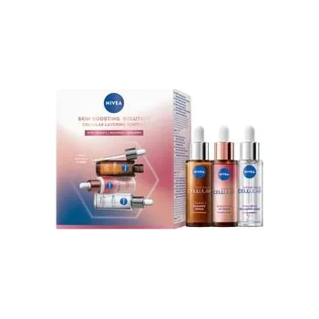 Pleťový krém NIVEA CELLULAR Serum Layering Routine Set Sada péče o pleť