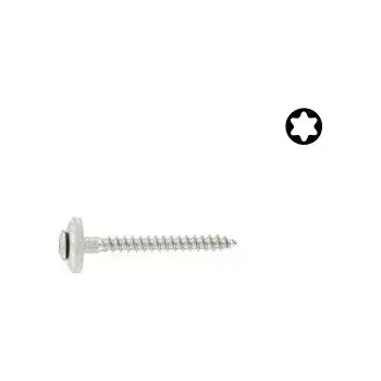 Vrut Vrut s podl. 15mm, nerez A2 4,5x35 Torx RAL8028 (Art.8790)