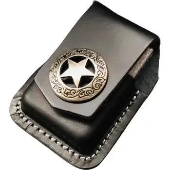 Amparo Miranda® Kožené pouzdro na zapalovač AM711, Barva černá