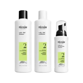 Kosmetika Nioxin System 2 Scalp + Hair Thickening Kit 2 Sada péče o vlasy