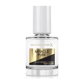 Make-up Max Factor Miracle Pure Quick Dry Top Coat Vrchní lak na nehty