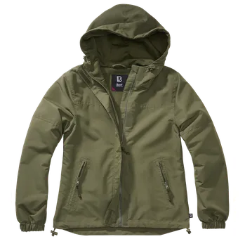 Dámská bunda Bunda letní dámská Brandit Summer Windbreaker olivová - Akce Velikost: M