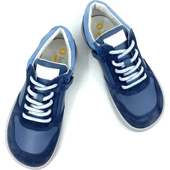 Chlapecké polobotky Barefoot boty Koel - Date Celeste 35, Vnitřní délka boty: 22,7 cm, Vnitřní šířka boty: 8,4 cm